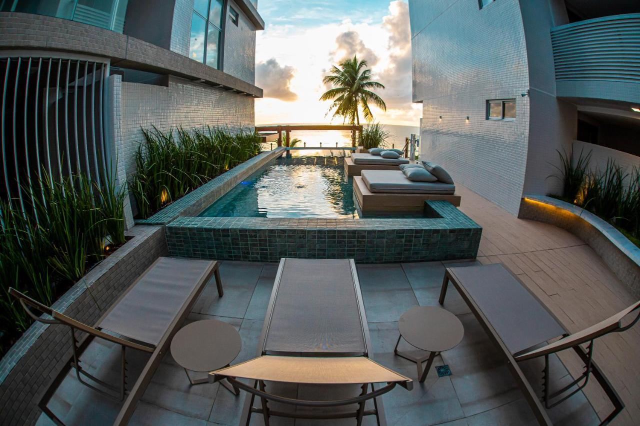 Apartamento Com Jacuzzi Na Beira Mar De Joao Pessoa No Branco Haus 外观 照片