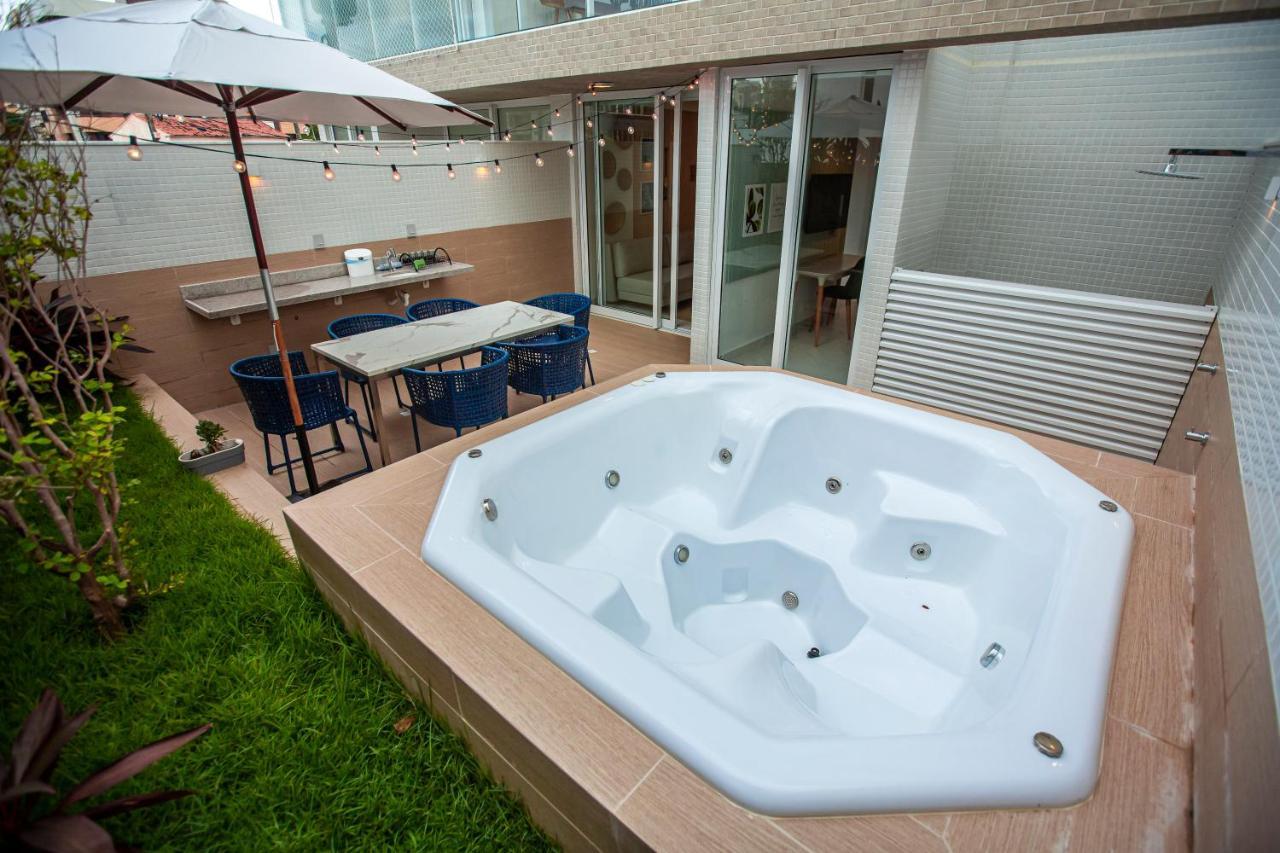 Apartamento Com Jacuzzi Na Beira Mar De Joao Pessoa No Branco Haus 外观 照片