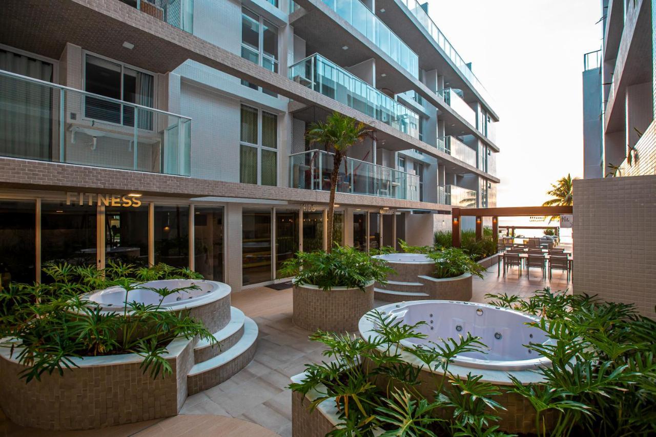 Apartamento Com Jacuzzi Na Beira Mar De Joao Pessoa No Branco Haus 外观 照片
