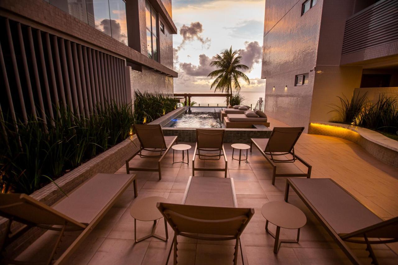 Apartamento Com Jacuzzi Na Beira Mar De Joao Pessoa No Branco Haus 外观 照片